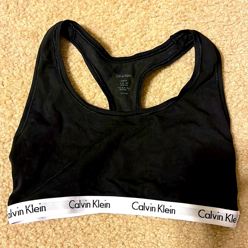 Never work Calvin Klein bralette
